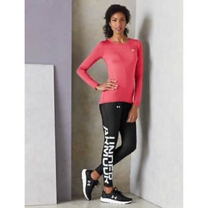 Size L Fuschia Under Armour Heat Gear shirt